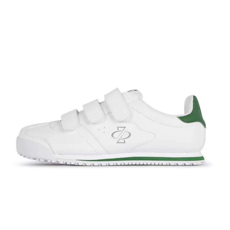 Lógó saincheaptha mórdhíola saor stíl clasaiceach uile-mheaitseáil bán Sneaker mná fir Skateboard Bróga Uimh Brand