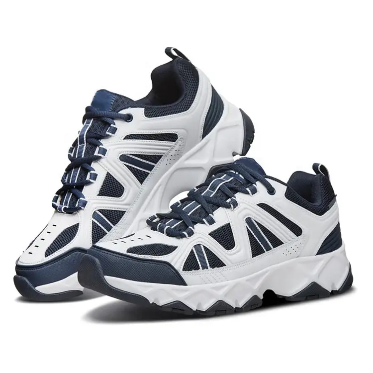 Jian Er Hot Selling Cheap Price Customized Logo Soft Sneakers Mesh Men's Sports Shoes Featured Image