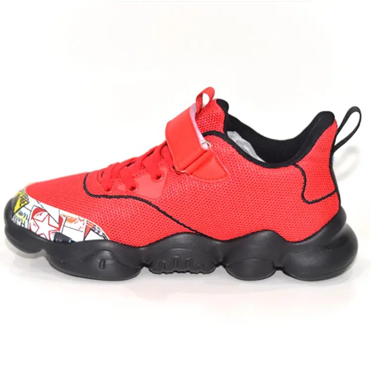 China Maker Wholesale Boy Girl Lightweight Comfortable Casual Kids Outdoor Sport Shoes