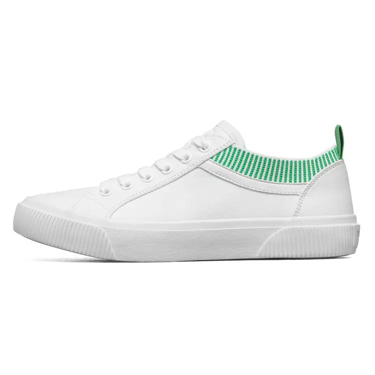 China OEM ODM Service Young Fashion Unisex Flat White Men Casual Women's New Canvas Board Shoes