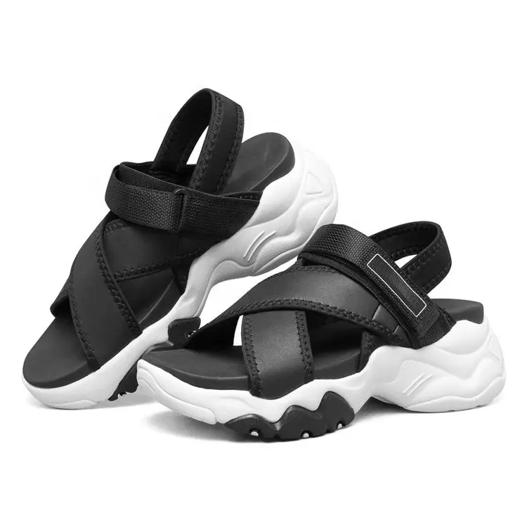 China New Design Customized Brand Platform Women Casual Shoes Summer Sandals for Men 2021 Featured Image