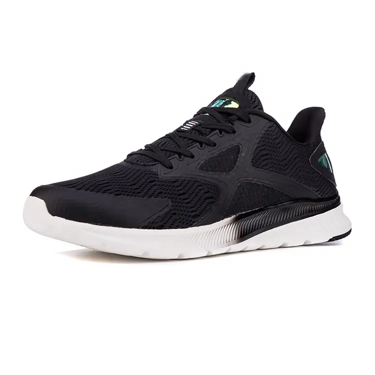 Lace-up Mesh Lightweight Comfortable Breathable Walking Sneakers Running Shoes Men Featured Image