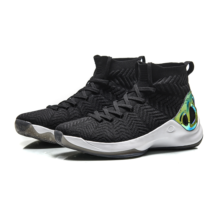2021 Stylish Professional Anti Slip Men Sneaker High Upper Basketball Shoes