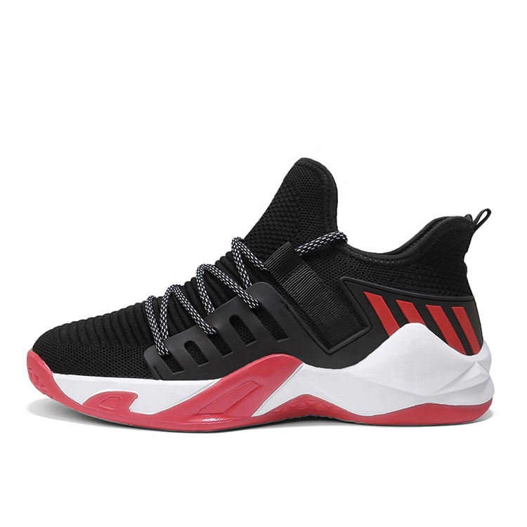New Designer Hot Sale OEM Basketball Shoes Box EVA MD Rubber Top Level Top Grade Knit Custom Shoes Men Casual Sneaker